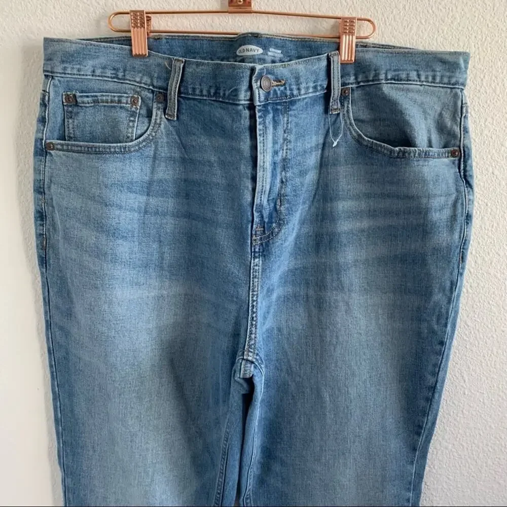 Old Navy Men's Straight Jeans Built in Flex 38 X 32